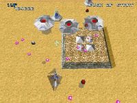 une photo d'Ã©cran de Xevious 3D sur Sony Playstation